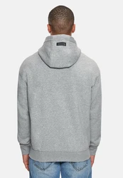 Cordon Sport Kapuzenpullover Grau/Braun