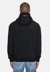 Cordon Sport Kapuzenpullover Schwarz/Braun/Dunkelblau