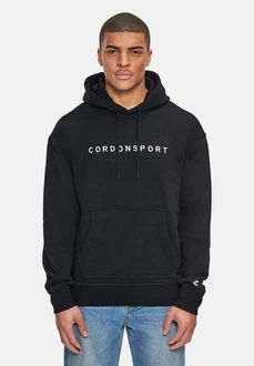 Cordon Sport Kapuzenpullover Schwarz/Braun/Dunkelblau Cordon Sport Kapuzenpullover Schwarz/Braun/Dunkelblau