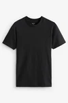 Next Essential T-Shirt im Muscle-Fit Schwarz
