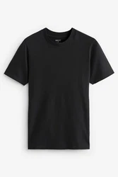 Next Essential T-Shirt im Muscle-Fit Schwarz