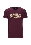 AHORN SPORTSWEAR T-Shirt SANTA CRU Dunkelrot/Bordeaux/Lila