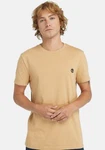 Timberland T-Shirt Short Sleeve Tee Khaki/Beige/Gelb/Braun
