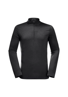Jack Wolfskin Stehkragenpullover SKY THERMAL HZ Schwarz/Dunkelgrau