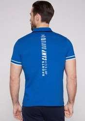 CAMP DAVID Poloshirt Blau/Dunkelblau