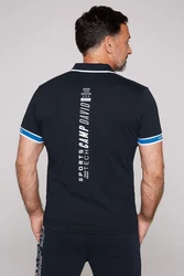 CAMP DAVID Poloshirt navy/wei