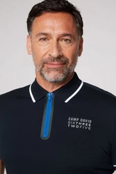 CAMP DAVID Poloshirt navy/wei