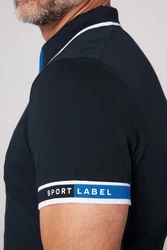 CAMP DAVID Poloshirt navy/wei