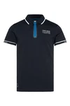 CAMP DAVID Poloshirt navy/wei