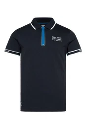 Poloshirt mit kontrastreichen Details