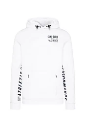 Kapuzensweatshirt mit kontrastreichen Prints