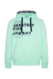 Kapuzensweatshirt mit kontrastreichem Print