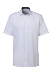 OLYMP Kurzarmhemd Luxor 24/Seven Modern Fit Weiß/Blau/Creme/Grau/Hellblau