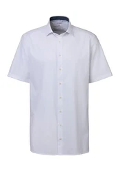 OLYMP Kurzarmhemd Luxor 24/Seven Modern Fit Weiß/Blau/Creme/Grau/Hellblau
