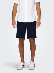 ONLY & SONS Chinoshorts ONSMARK 0209 MELANGE SHORTS NOOS Dunkelblau/Blau
