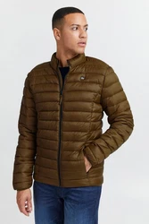 BLEND Jacke 'Romsey' Dunkelgrün/Khaki/Braun