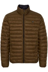BLEND Jacke 'Romsey' Dunkelgrün/Khaki/Braun