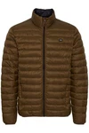 BLEND Jacke 'Romsey' Dunkelgrün/Khaki/Braun