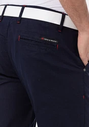 Cipo & Baxx Chinohose Dunkelblau/Blau
