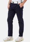 Cipo & Baxx Chinohose Dunkelblau/Blau