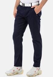Cipo & Baxx Chinohose Dunkelblau/Blau