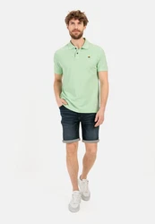 camel active Poloshirt Hellgrün/Grün