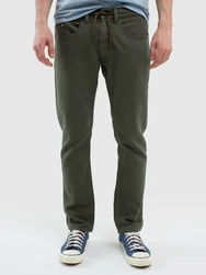 BIG STAR Slim-fit Jeans JOGGSE Khaki/Dunkelgrün
