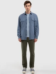 BIG STAR Slim-fit Jeans JOGGSE Khaki/Dunkelgrün