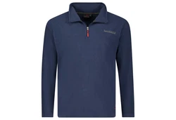 RennerXXL Fleecejacke Vancouver Herren Dunkelblau/Hellblau/Blau