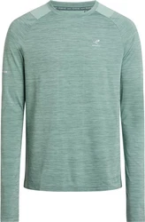 Energetics Langarmshirt He.-Langarmshirt Ailo LS M MELANGE/BLAU AQUA