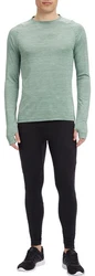 Energetics Langarmshirt He.-Langarmshirt Ailo LS M MELANGE/BLAU AQUA