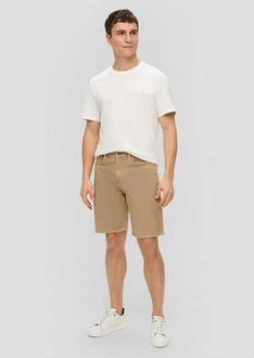 s.Oliver Stoffhose Jeans-Shorts Regular Fit High Rise Straight Leg