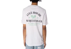 Lyle & Scott T-Shirt Racquet Club Graphi Weiß