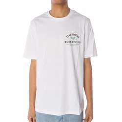 Lyle & Scott T-Shirt Racquet Club Graphi Weiß