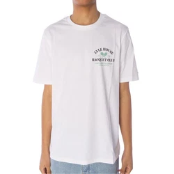 Lyle & Scott T-Shirt Racquet Club Graphi Weiß
