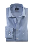 OLYMP Langarmhemd 0746/69 Hemden Dunkelblau/Blau/Hellblau