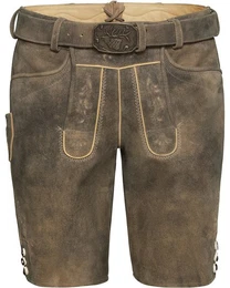 Trachtenlederhose Kurze Lederhose Rampoldi