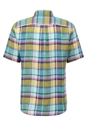FYNCH-HATTON Kurzarmhemd Mischfarben/Türkis/Grün/Beige