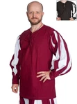 Metamorph T-Shirt Landsknecht Hemd - Hannes Dunkelrot/Bordeaux
