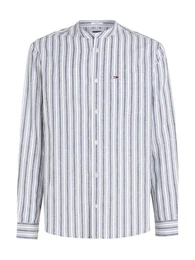 Langarmhemd TJM MAO STRIPE LINEN BLEND SHIRT