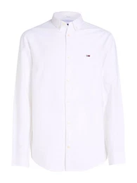 Langarmhemd TJM ENTRY REG OXFORD SHIRT mit Logoprgung