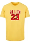 Mister Tee Ballin 23 Tee Gelb
