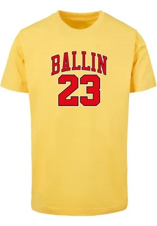 Mister Tee Ballin 23 Tee Gelb Mister Tee Ballin 23 Tee Gelb