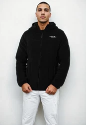 Arctic Seven Fleecejacke ASSensio Schwarz/Rot