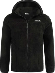 Arctic Seven Fleecejacke ASSensio Schwarz/Rot