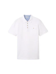 Poloshirt Poloshirt mit Struktur