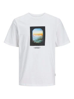Jack & Jones T-Shirt JORLAFAYETTE PHOTO TEE SS CREW NECK Jack & Jones T-Shirt JORLAFAYETTE PHOTO TEE SS CREW NECK