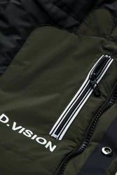 Digel Business Mantel ultraleichter Frühlings Parka Dunkelgrün/Grün/Khaki