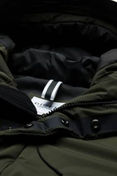 Digel Business Mantel ultraleichter Frühlings Parka Dunkelgrün/Grün/Khaki