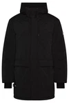 Digel Business Mantel ultraleichter Frühlings Parka Schwarz